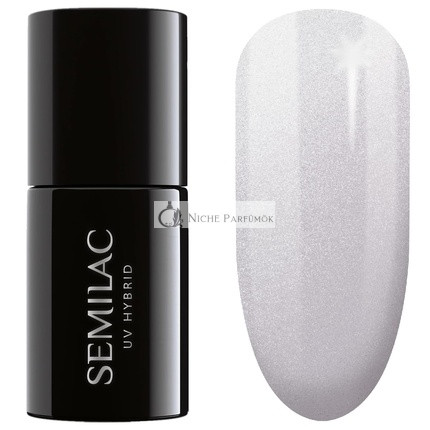 Semilac UV Nagellack Hybrid 237 Weiße Perle 7ml, Hochzeitsperlen Kollektion