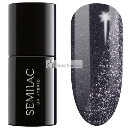 Semilac UV Nagellack Hybrid 399 Dark & Spark 7ml Tag- und Nachtkollektion