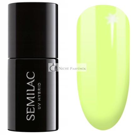 Semilac UV Hybrid Nagellack 604 Luminous Lemon, 7ml
