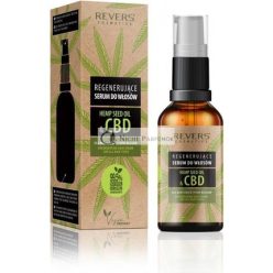 Revers 100% Természetes Cbd Kenderolaj Hajszérum, 50ml