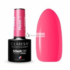 Claresa Neon UV Körömlakk, 5ml