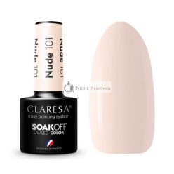Claresa 101 Nude UV Körömlakk 5ml