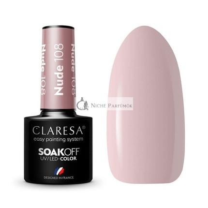 Claresa 108 Nude UV Nagellack 5ml