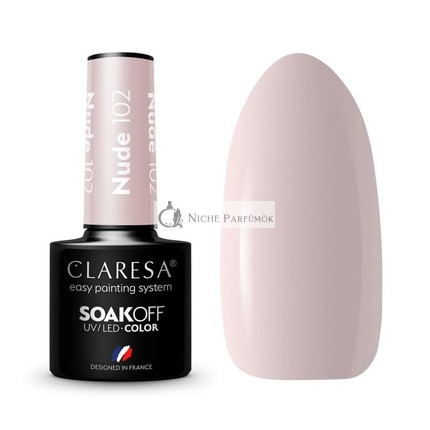 Claresa 102 Nude UV Nagellack 5ml