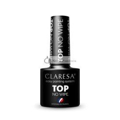 Claresa No Wipe Top Coat a Hybrid Körömlakkhoz 5ml