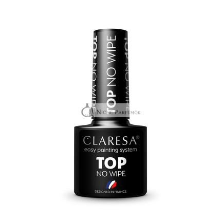 Claresa No Wipe Top Coat für Hybrid-Nagellack 5ml