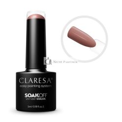 CLARESA Soak Off UV/LED Gél Barna 302, 5ml
