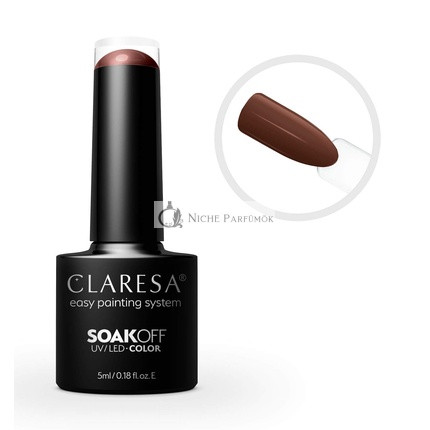 CLARESA SoakOFF UV/LED Gel Braun 304, 5ml