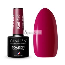 Claresa 426 PIROS UV Körömlakk 5ml