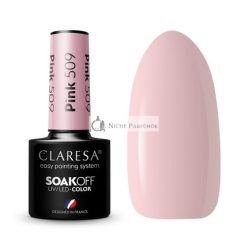 Claresa 509 Rózsaszín UV Körömlakk, 5ml