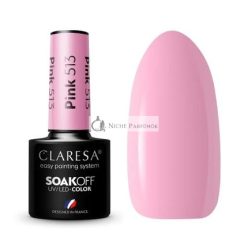 513 Pink UV Körömlakk 5ml Claresa