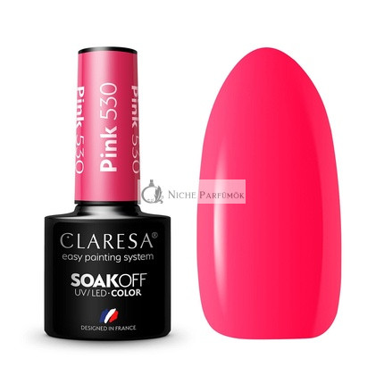 Claresa UV LED Nagellack Kollektion Hybrid Maniküre Ablösbar - 5ml Rosa Farbe Nr. 530