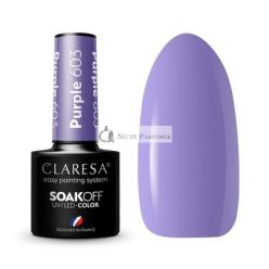 Claresa 603 Lila UV Körömlakk, 5ml