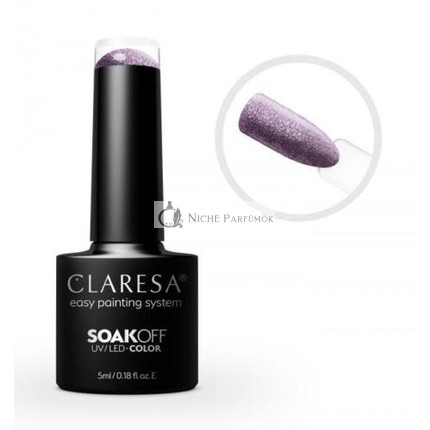 CLARESA SoakOFF UV/LED Gel Voller Glitzer 6.5ml