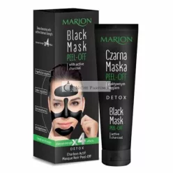 MARION Detox Schwarze Peel-Off Gesichtsmaske 25g Aktivkohle