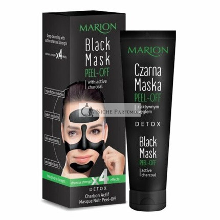 MARION Detox Fekete Peel-Off Arcpakolás 25g Aktivált Szénnel