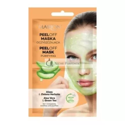   Marion reinigende Peel-Off-Gesichtsmaske mit Aloe und grünem Tee 18ml