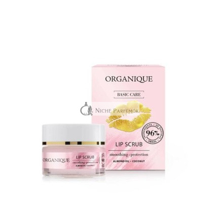 ORGANIQUE Basispflege Lippenpeeling, 15 ml