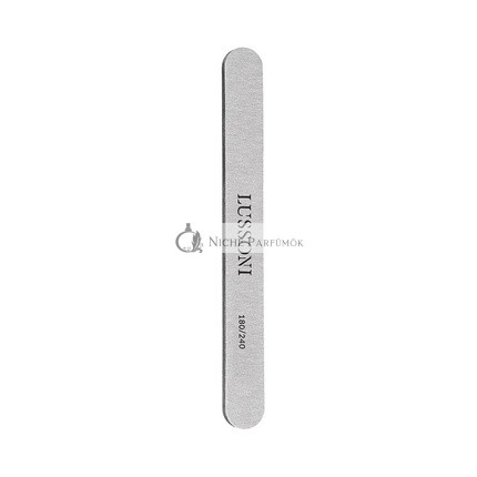 T4B LUSSONI Zebra Egyenes Reszelők 180/240 Grit Természetes és Műkörmökhez - 50 db