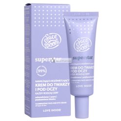   Bielenda Superstar Arc- és Szemkrém - Hidratáló és Világosító, 50ml