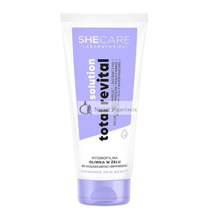 Shecare Laboratories Hidrofil Gél Olaj Tisztításhoz és Sminkeltávolításhoz, 95g