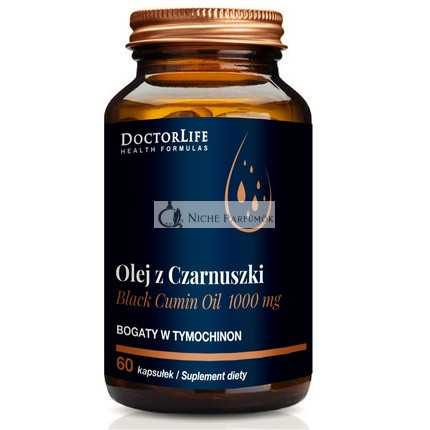 Doctor Life Fekete Kömény Olaj 60 Kapszula