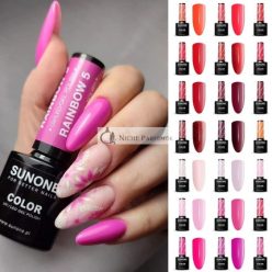   Sunone Soak Off Hybrid UV LED Flexy Gel Manikűr Pedikűr Körömszínek 5ml