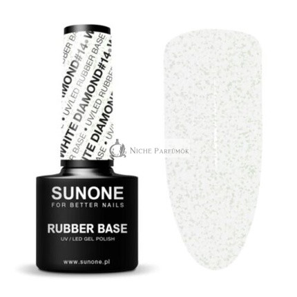 Rubber Base White Diamond 14 5ml Sunone
