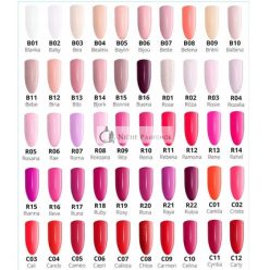   Sunone Soak Off Hybrid UV LED Flexy Gel Manikűr Pedikűr Köröm Színek 5ml