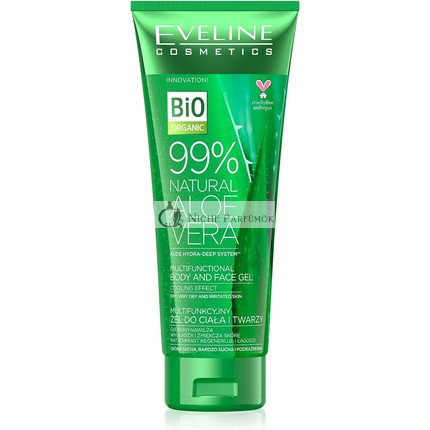 Eveline Cosmetics 99% Természetes Aloe Vera Multifunkcionális Arcbőr és Testgél 250ml
