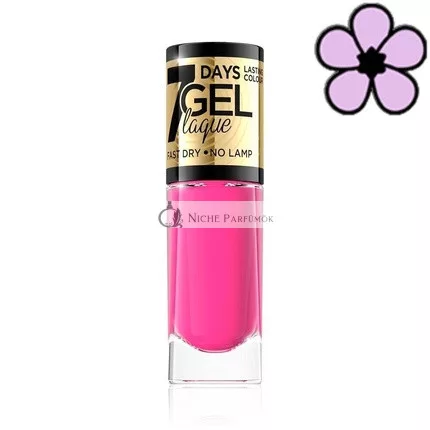 Eveline Gel Laque 7 Nap Körömlakk 8ml No.48 - Gyorsan Száradó, UV/LED Lámpa Nélkül, Vegán