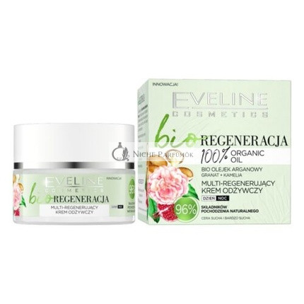 Eveline Cosme Bio Regeneráló Multiregeneráló Tápláló Krém, 50 ml