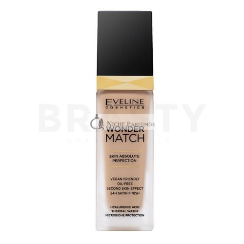 Eveline Wonder Match Skin Absolute Perfection langanhaltendes Make-up für eine einheitliche und aufgehellte Gesichtshaut 15 Natural 30 ml