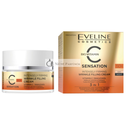 Eveline Sensation C Anti-Aging Arckrém Nappali/Éjszakai Intenzíven Firming