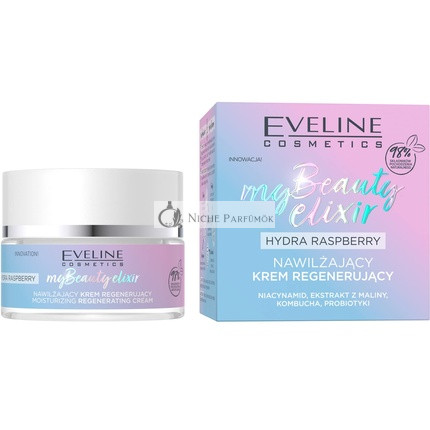 EVELINE COSMETICS My Beauty Elixir Hydra Raspberry Hidratáló Regeneráló Krém, 50ml