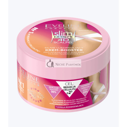 Eveline Slim Extreme 4D Erős Firming Krém Booster Anticellulit Melegítő