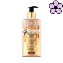   Eveline Brazíliai Testápoló Luxus Csillogás Arany Porral, 150ml