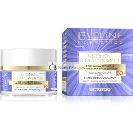 Eveline Retinol & Niacinamid 60+ Koncentrált Magas Helyreállító