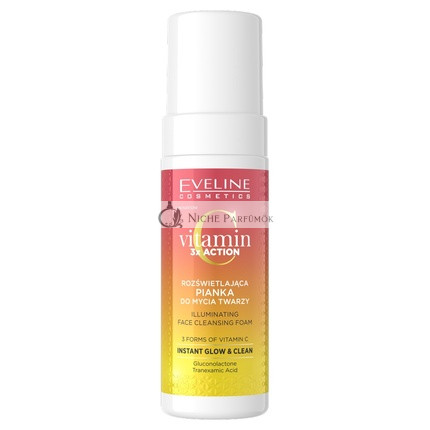 Eveline Vitamin C 3x Action Aufhellender Gesichtsreinigungs-Schaum 150ml