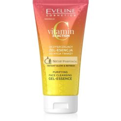   Eveline C-vitamin 3x Hatás Azonnali Ragyogás Tisztító Gél Esszencia Arctisztító 150ml