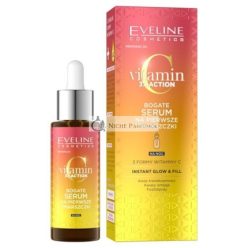   Vitamin C 3x Hatású Gazdag Szérum Az Első Ráncok Ellen, 30ml Eveli