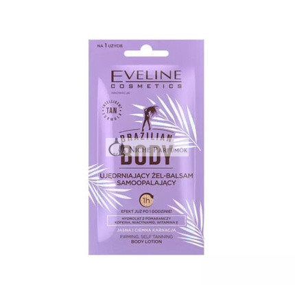 Eveline Brasilianisches Körperbräunungsgel Balsam Probe, 12ml
