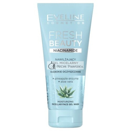 Fresh Beauty Feuchtigkeitsspendendes Mizellen-Gel zur Gesichtsreinigung mit Niacin