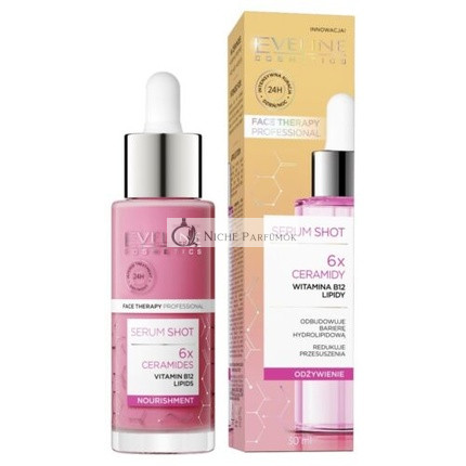 Eveline Cosmetics Serum Shot Nährende Behandlung mit Ceramiden, 30ml