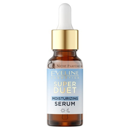 Eveline Super Duet Hidratáló Arcszérum Hialuronsavval, 18ml