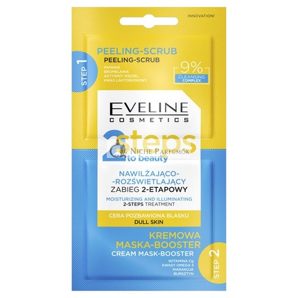 Eveline 2 lépés a szépséghez hidratáló és világosító kezelés - 2x4ml