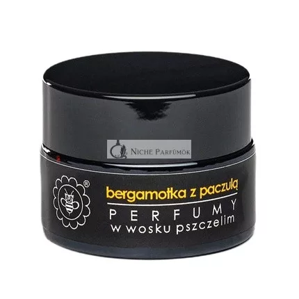 Miodowa Mydlarnia Bergamot und Patchouli Parfüm in Bienenwachs 15g