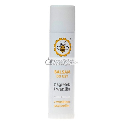 Honey Soap Factory Méhviaszos, Körömvirágos és Vaníliás Ajkakápoló Balzsam 45ml