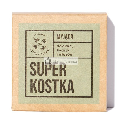 Cztery Szpaki Super Waschwürfel für Körper, Gesicht und Haare, 75g
