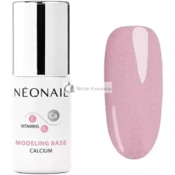   NEONAIL Hibrid Alap Modelláló Alap Kalcium Ragyogó Rózsaszín, 7.2ml